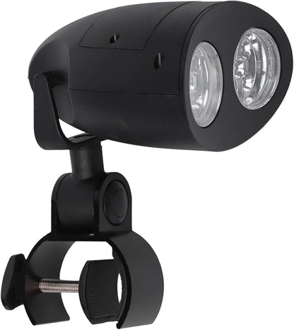 Super Bright BBQ Grill Light with 10 LED Bulbs, Heat-Resistant ABS Base, 360-Degree Flexible Adjustment for Outdoor Grilling, Camping, and Night Reading