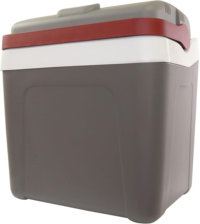 Koolatron 12V Iceless Cooler & Warmer – Portable 26 qt Electric Cooler/Nevera Portátil Eléctrica for Car Truck Camper Boat Hard Sided Mini Fridge for Camping Picnic Travel Lunch Food Drinks Office