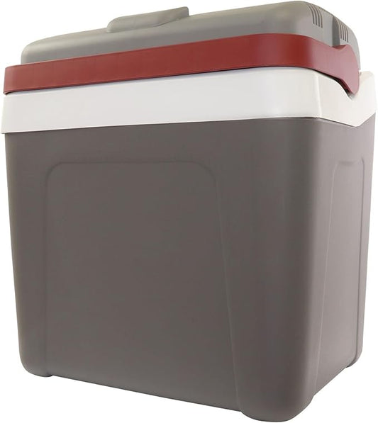 Koolatron 12V Iceless Cooler & Warmer – Portable 26 qt Electric Cooler/Nevera Portátil Eléctrica for Car Truck Camper Boat Hard Sided Mini Fridge for Camping Picnic Travel Lunch Food Drinks Office