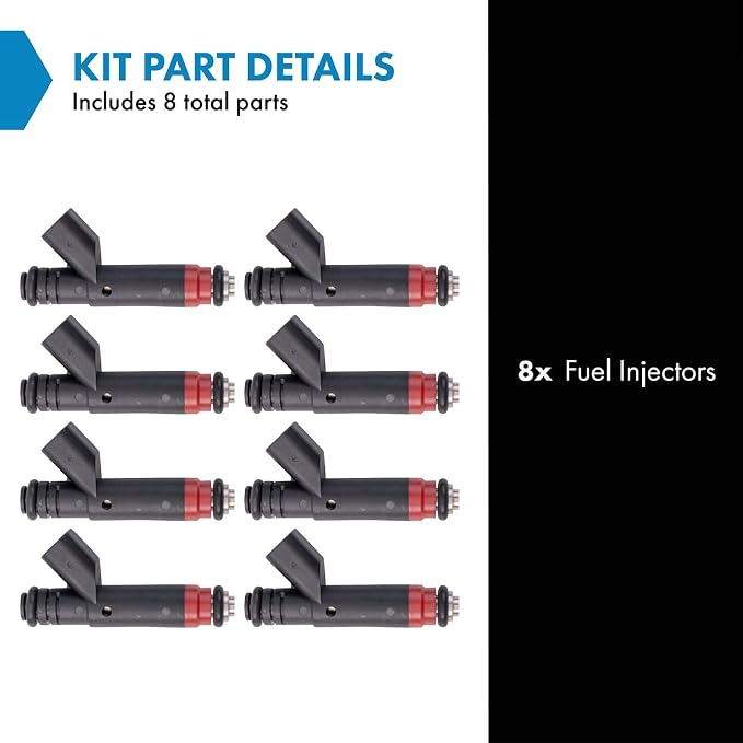 TRQ Fuel Injector Set | For 2002-2003 Ford Explorer Mercury Mountaineer