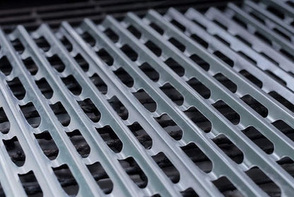 Food Grade Aluminum Disposable Grill Grate Liners, Pack of 12 Grill Toppers/Liners (12 x 20 Inch)