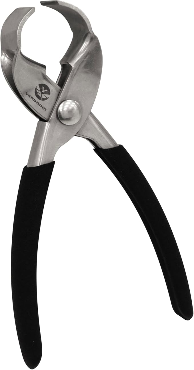 Yardbird Poultry Pin Feather Puller, 304 Stainless Steel Construction, Non-Slip Grips, Model: 47641