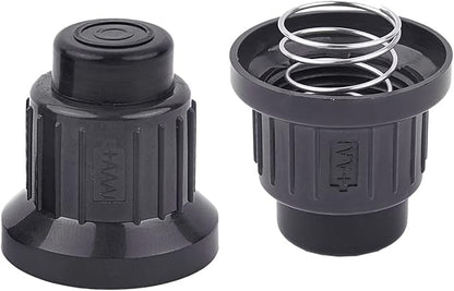 A.I.FORCE 2Pcs AAA Battery Igniter Caps, Ignitor Push Button with Springs and mounting Thread, Ignition Caps Replacement for Gas Fire Pit, BBQ, Grill, Barbecue Spark Generator