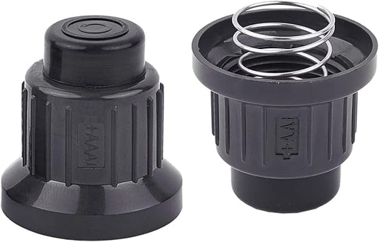 A.I.FORCE 2Pcs AAA Battery Igniter Caps, Ignitor Push Button with Springs and mounting Thread, Ignition Caps Replacement for Gas Fire Pit, BBQ, Grill, Barbecue Spark Generator