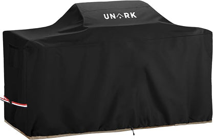 110 Inch Extra Large Grill Cover Kitchen Island Cover Large Island Grill Cover for Outdoor Grill Outdoor Kitchen Cover Heavy Duty Waterproof 110" L x 44" W x 48" H, Black