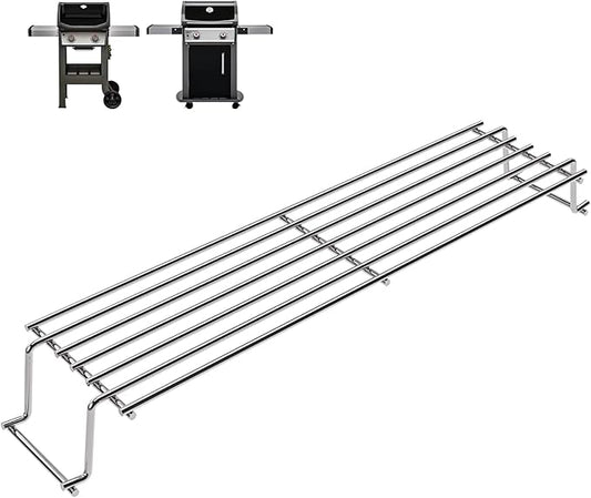 69866 Grill Warming Rack for Weber Spirit 200 Series with Up Front-Mounted Control Panels (Years 2013 and Newer) E210 S210 E220 S220 Grills, Grills Upper/Warming Rack Part for Weber 69866 7640