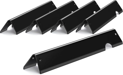 66795 GS4 Flavorizer Bars for Weber Genesis II Grill Parts, 17” Flavor Bars for Weber GS4 Genesis II 300 E-310 E-315 E-335 LX-340 Replacement Parts, Full 16GA Upgraded Porcelain-enameled Steel, 5 Pack