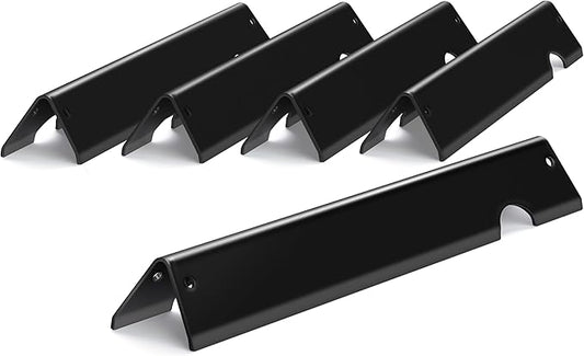 66795 GS4 Flavorizer Bars for Weber Genesis II Grill Parts, 17” Flavor Bars for Weber GS4 Genesis II 300 E-310 E-315 E-335 LX-340 Replacement Parts, Full 16GA Upgraded Porcelain-enameled Steel, 5 Pack