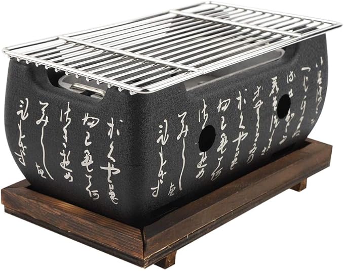 Barbecue Tools, High Temperature and Fire Resistant Material, Japanese Barbecue Grill, Small Stove for Japanese Food, Charcoal Barbecue, Alcohol Stove