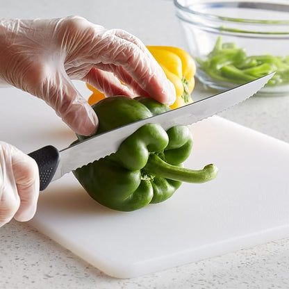 Mercer Culinary M23407 Millennia Black Handle, 7-Inch, Utility Knife