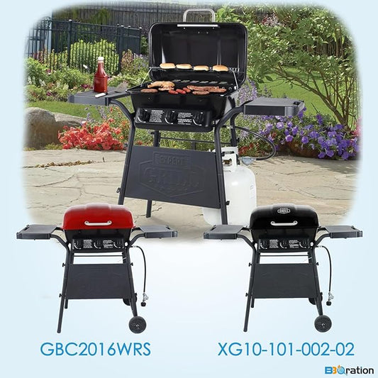 Grill Replacement Parts for 3-Burner Walmart Expert Grill XG10-101-002-02, Cooking Grate and Heat Plates Replacement Parts for Expert Grill Parts