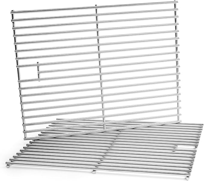 17 x 13 Grill Grate for Home Depot Nexgrill 720-0830H, 5 Burner 720-0888S 720-0888N, 17 Inch Stainless Steel Grill Grates Replacement Parts for Nexgrill 4 Burner 720-0783E 720-0783C