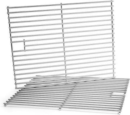 17 x 13 Grill Grate for Home Depot Nexgrill 720-0830H, 5 Burner 720-0888S 720-0888N, 17 Inch Stainless Steel Grill Grates Replacement Parts for Nexgrill 4 Burner 720-0783E 720-0783C