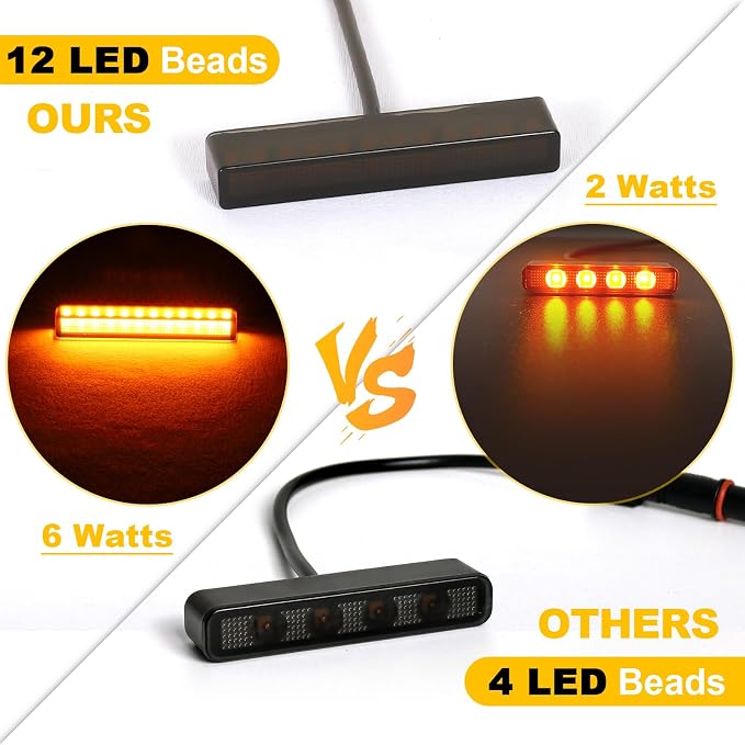 Amber OEM Grill Led Grills Lights for Toyota Tacoma Accessories | 4 in 1 Front Grille Grill lights for 2024 2025 toyota tacoma