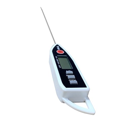 Digital Meat Food Thermometer for Candy Candle Milk BBQCooking Kitchen BBQ, Probe Instant Read Thermometer for Pork Deep Fry Roast Baking Temperature