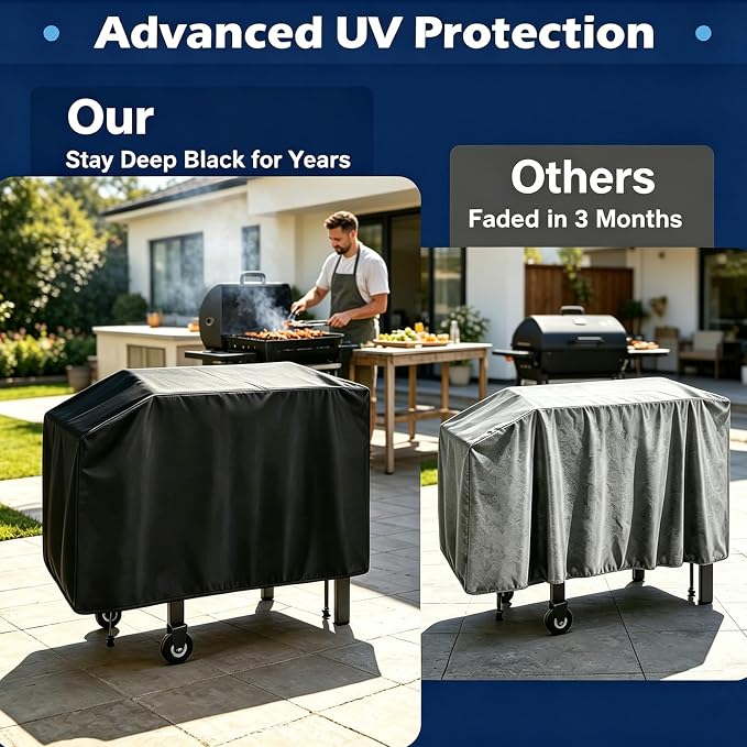 Grill Cover for Blackstone 28" Griddle,Waterproof,Anti-UV 5483 BBQ Grill Cover,2 Burner Flat Top Gas Grill Cover