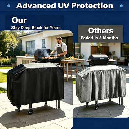 Grill Cover for Blackstone 28" Griddle,Waterproof,Anti-UV 5483 BBQ Grill Cover,2 Burner Flat Top Gas Grill Cover