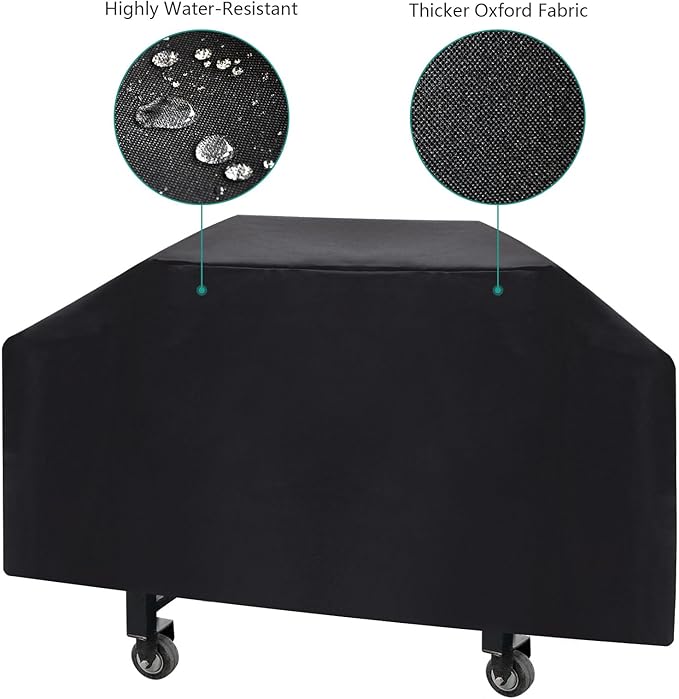 Upgraded Griddle Hinged Lid for 36" Blackstone 1554 1863 1825 1818 1565 1560 2149 1841 1866 2122 2151 2177, Hard Cover with Thermometer and Cover for Blackstone 36 Inch Griddle Accessories