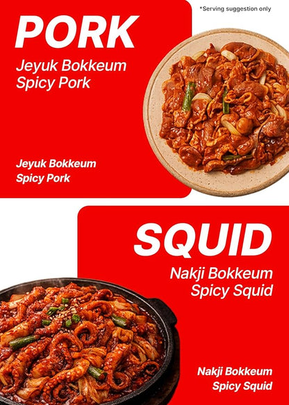 TBK THEBORN Gochujang Sauce, Korean Spicy Stir-Fry Cooking Sauce 3.1kg | Versatile gochujang cooking sauce with a bold spicy finish for stir-fries, noodles, rice bowls, meat and vegetables