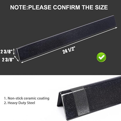 Uniflasy 67722 7540 Grill Parts for Weber Genesis 300 (2007-2010) Side Control Burner Tubes 24.5" Flavorizer Bars Fits E310 E320 E330 S310 S320 Side-Control Gas Grills, Replace 7539 67820