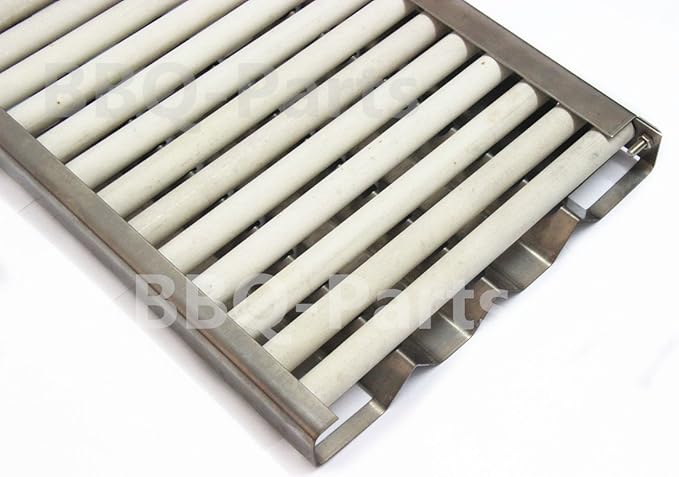 Hongso 9.5" Long Grill Ceramic Rods Replacement for DCS Grill 30 36 48 Inch Gas Grills (bga/Bgb/Bgc Series) CR123-18 18-Pack