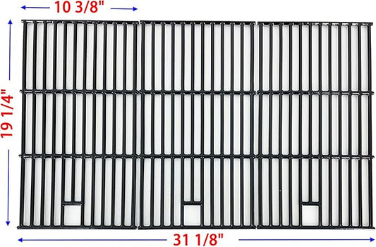 DC123 19 Inch Grill Grates Replacement for Jenn Air 720-0062 720-0062-lp 720-0337 720-0164, Brinkmann 810-8502-S 810-8501-S Grill, Nexgrill 720-0003, Charmglow 720-0234, Part # 115-8500-0