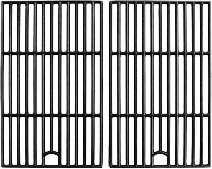 DGB390SNP-D Grill Replacement Parts Grate for Dyna Glo Grill Grates DGB390SNP 104-13002 DGB390BNP-D BGB390SNP DGB390CNP DGB390GNP-D DGB390SNP-DC Dyna-glo Cast Iron Grates 2 Pieces