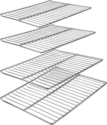 Cooking Grates Replacement Parts for Masterbuilt 30 Inch Electric Smoker, 14.6" x 12.2" Grill Grid, Smoker Racks for Masterbuilt MB20071117, 20071117, MB20073519, MB26073519, MB20070421, 4 Pack