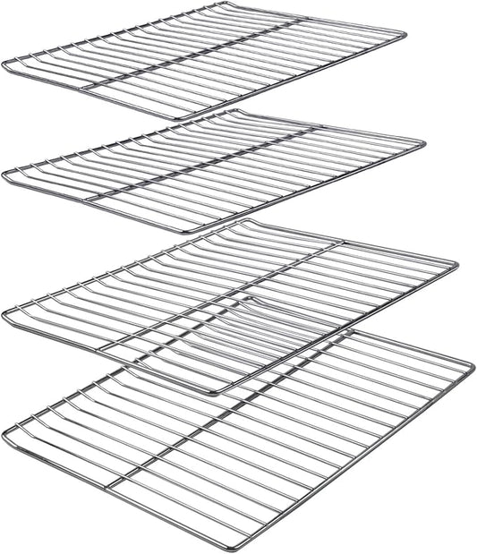 Cooking Grates Replacement Parts for Masterbuilt 30 Inch Electric Smoker, 14.6" x 12.2" Grill Grid, Smoker Racks for Masterbuilt MB20071117, 20071117, MB20073519, MB26073519, MB20070421, 4 Pack