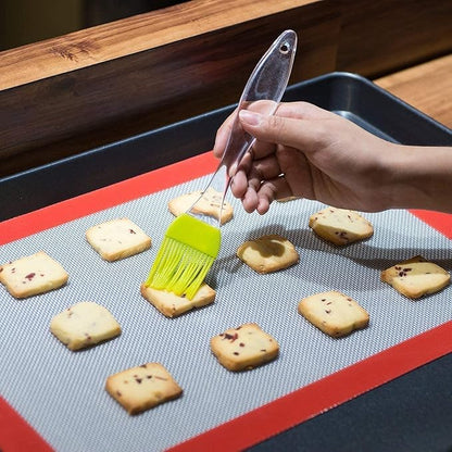 Silicone Basting Pastry & BBQ Brush Set - Uniwit 5 PCS Silicone BBQ Pastry Oil Brush Turkey Baster,Barbecue Utensil use for Grilling and Marinating (6.89" * 1.28"(L*W))