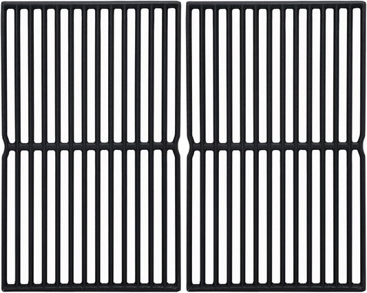 Leship 15 inch Grill Grates Replacement for Weber 7522 Spirit E/S 200 E/S210 Spirit 500 Genesis Silver A, Cast Iron Cooking Grid for 7523 7521 65904 65905 (15 x 11 1/4) 2PCS