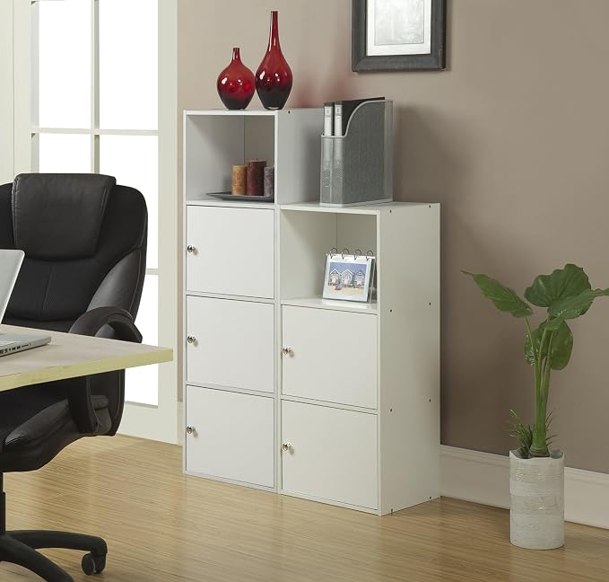 Convenience Concepts Xtra Storage 2 Door Cabinet, White (151187W)
