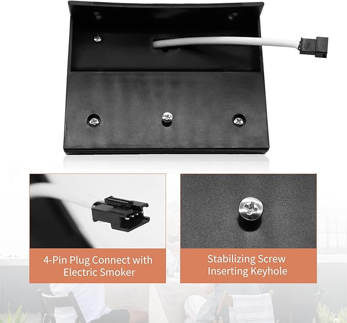 990050048 Digital Control Panel Replacement Parts, Compatible with Masterbuilt MB ESQ30B, ESQ30S, 20070106, 20070206, 20072010, 20070910 and More Electric Smoker Grill Models Controller