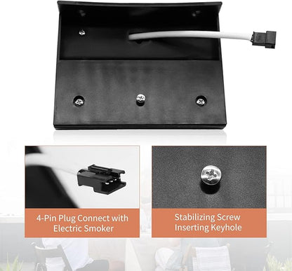 990050048 Digital Control Panel Replacement Parts, Compatible with Masterbuilt MB ESQ30B, ESQ30S, 20070106, 20070206, 20072010, 20070910 and More Electric Smoker Grill Models Controller