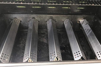 Criditpid Grill Replacement Parts for Jenn-Air 720-0727 720-0709B 720-0709, Grill Burner Heat Plate Shield Igniter Electrode for Kitchenaid 720-0709C 720-0893 860-0003 720-0826 Grill Models.