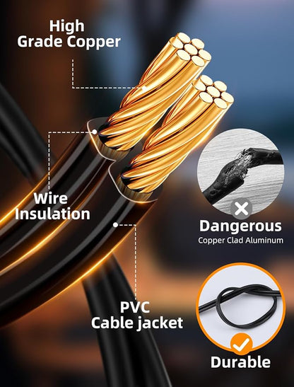 Outdoor Patio String Lights: S14 Shatterproof Bulb Outside Waterproof Light - 150FT 45M Remote Dimmable Connectable Hanging Outdoor Electric Lighting - Garden Backyard Yard Gazebo Porch Party