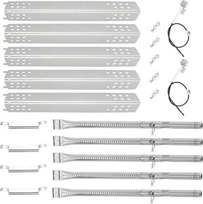 463347519 463243518 Grill Replacement Parts for Charbroil Grill 463243519 463373019 463275517 463274619 463244819 463274919 G470-0004-W1A Heat Tent G470-5200-W1 5 Burner G432-8S01-W1 Electrode Igniter