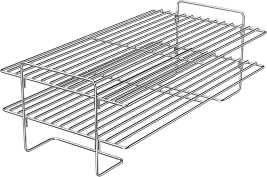 Stanbroil 17 Inch Universal Stainless Steel Smoke Shelf/Warming Cooking Rack Replacement for Traeger and other Wood Pellet Grills/Gas Grills