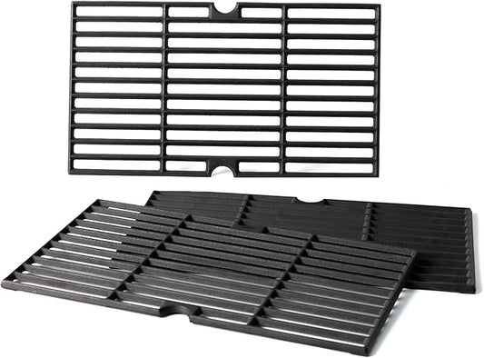 DGF493BNP DGH474CRP Grill Grates Replacement Parts for Dyna Glo Grill Grates 4 5 Burner Gas Grate DGF493PNP-D DGB495SDP-D Backyard BY13-101-001-12 Uniflame GBC1134W Cast Iron Cooking Grates Grids