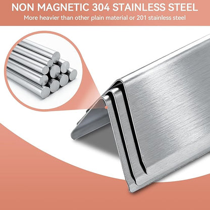 Spirit E-210 15.3" Flavorizer Bars for Weber Spirit I II & GS4 200 Series E210 E220 S210 S215 S220 with Front Control, 7635 Stainless Steel Flavor Bar Fits Weber 67045 68842 69796 Replacement Parts