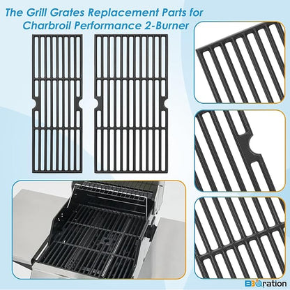 18" Grill Replacement Grate for Charbroil Performance 2-Burner Grill 463673519 463673019 463673619 463625219 463625217 463673017 463673517 463673617 G470-0002-W1 G321-0006-W1