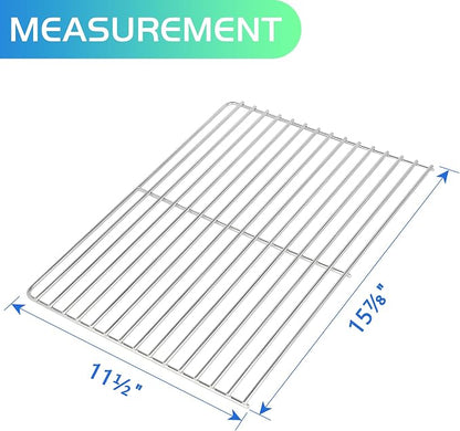 Ranger Grill Grate for Traeger Scout Trailhead Cooking Grates Portable Pellet Smoker Rack TFT18KLD TFT18PLDO TFT18KLH Grid Replacement Parts Accessory Tabletop Stainless Steel BBQ HDW422 KIT0824