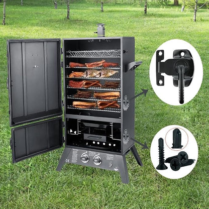 Replacement Smoker Door Latch Kit for Pit Boss 1077,Pro Series II 4,PBV4PS2 Vertical Wood Pellet Electric Smokers