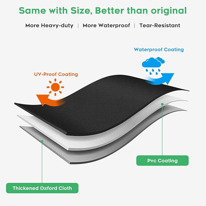 Heavy-Duty 600D Grill Cover fit for Weber Slate 36" Flat Top Griddle Grill，3400120 Weber Slate 36" Griddle Outdoor Waterproof Griddle Cover