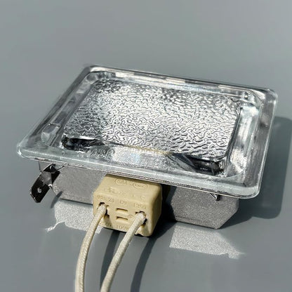 J&V bedebur Oven Lighting Assembly with High Temperatur Materials for BBQ Grill, Microwave Light and Air Fryer Equipment Special Lighting, G9 Bulb (120V 25W 1000MM 5128)