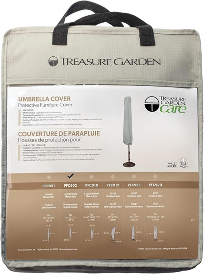 Treasure Garden Model FCP920 Cantilever Umbrella Cover Fits Models: AKZP/AKZP13/AKZP13LX/AKZPSQ11/AKZPRT/AKZPRTLX