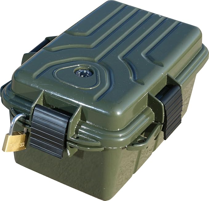 MTM Survivor Dry Box with O-Ring Seal (Forest Green, Large)