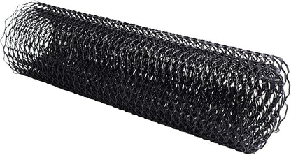 AggAuto Universal 40"x13" Car Grill Mesh 8x25mm Seagull Hole Black | Aluminum Alloy Automotive Grille Insert Bumper, One of the Most Multifunctional Shape Grids 100x33cm
