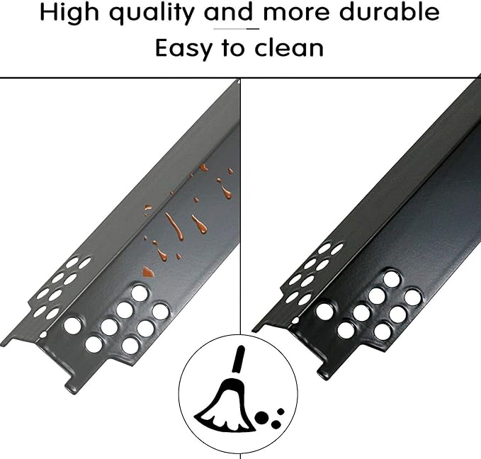Hisencn Repair Kit Replacement for Charbroil Parts 463773717, 463672717, Grill Burner, Heat Plate Deflector, Crossover Tubes for Char-Broil Classic 280 2-Burner, 360 3-Burner, 405 4-Burner Gas Grills