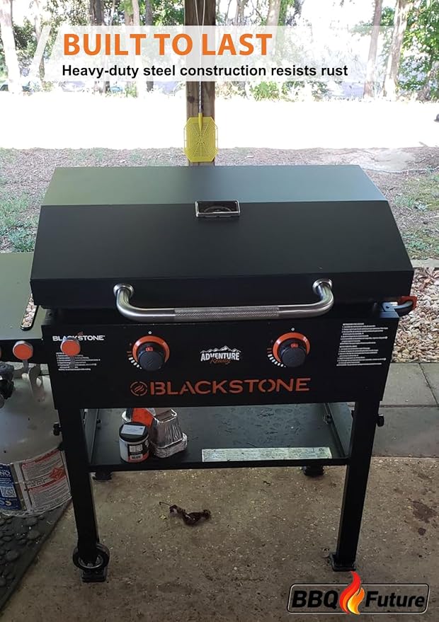 2026 Upgraded Lid for Blackstone Griddle Lid 36 Inch, Hard Griddle Cover for Blackstone Lid with Thermometer & Reinforced Hinge for 4 Burner Flat Top 36" Griddle Models 1554 1836 2266 2177 and More